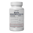 thumbnail image 1 of Biotin- 100% Natural, 5,000mcg, 120 Vegetable Capsules - Made In USA, 1 of 8