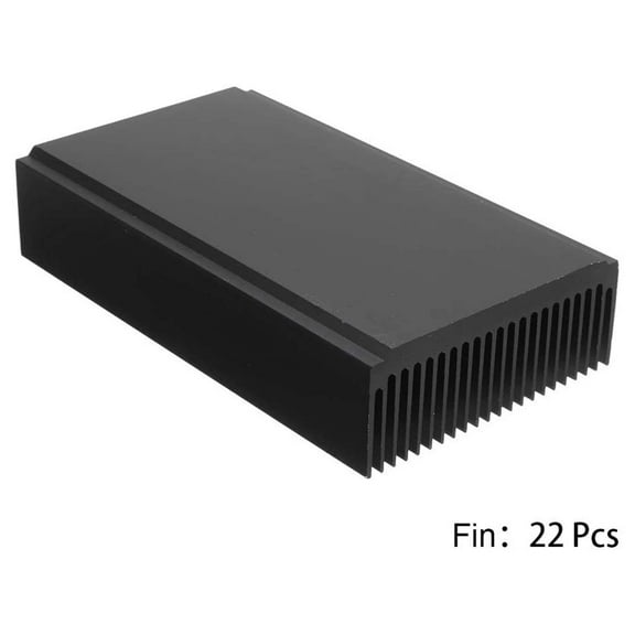 1 * Black Aluminum heat sink module-black