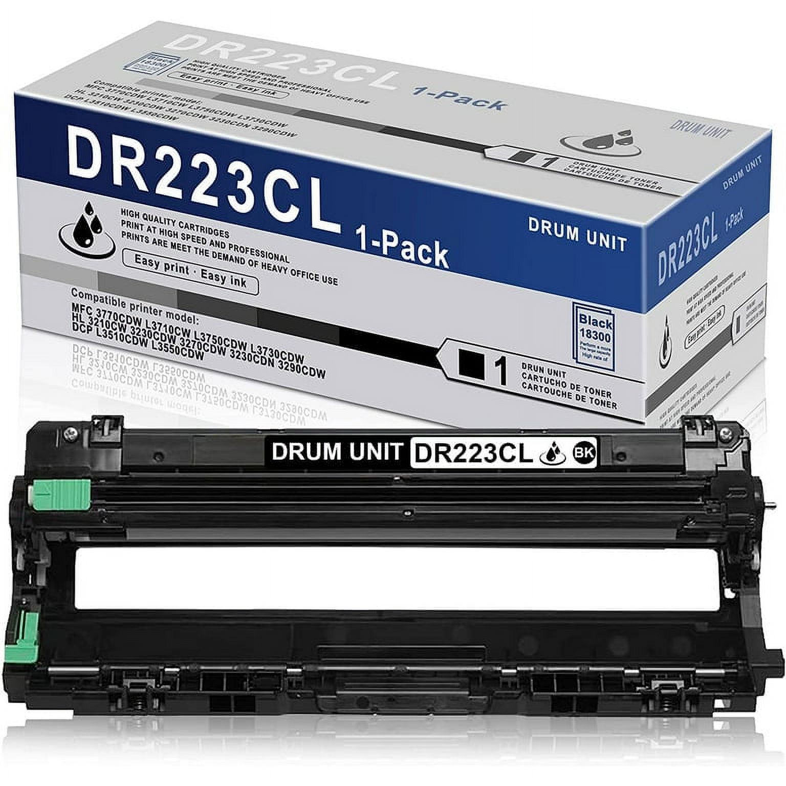 DR223CL Drum Unit HighYield Replacement for Brother MFCL3730CDW