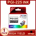 thumbnail image 1 of 1 ×Black(PGBK) PGI-225 Ink cartridge Compatible for Canon PGI-225 ink for Canon PIXMA MG6220 Printer, 1 of 6