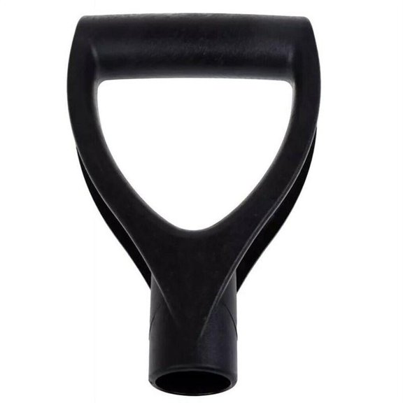 1*Black Plastic Shovel Replacement D-Grip Spade Handle Garden Top BEST J4Q4