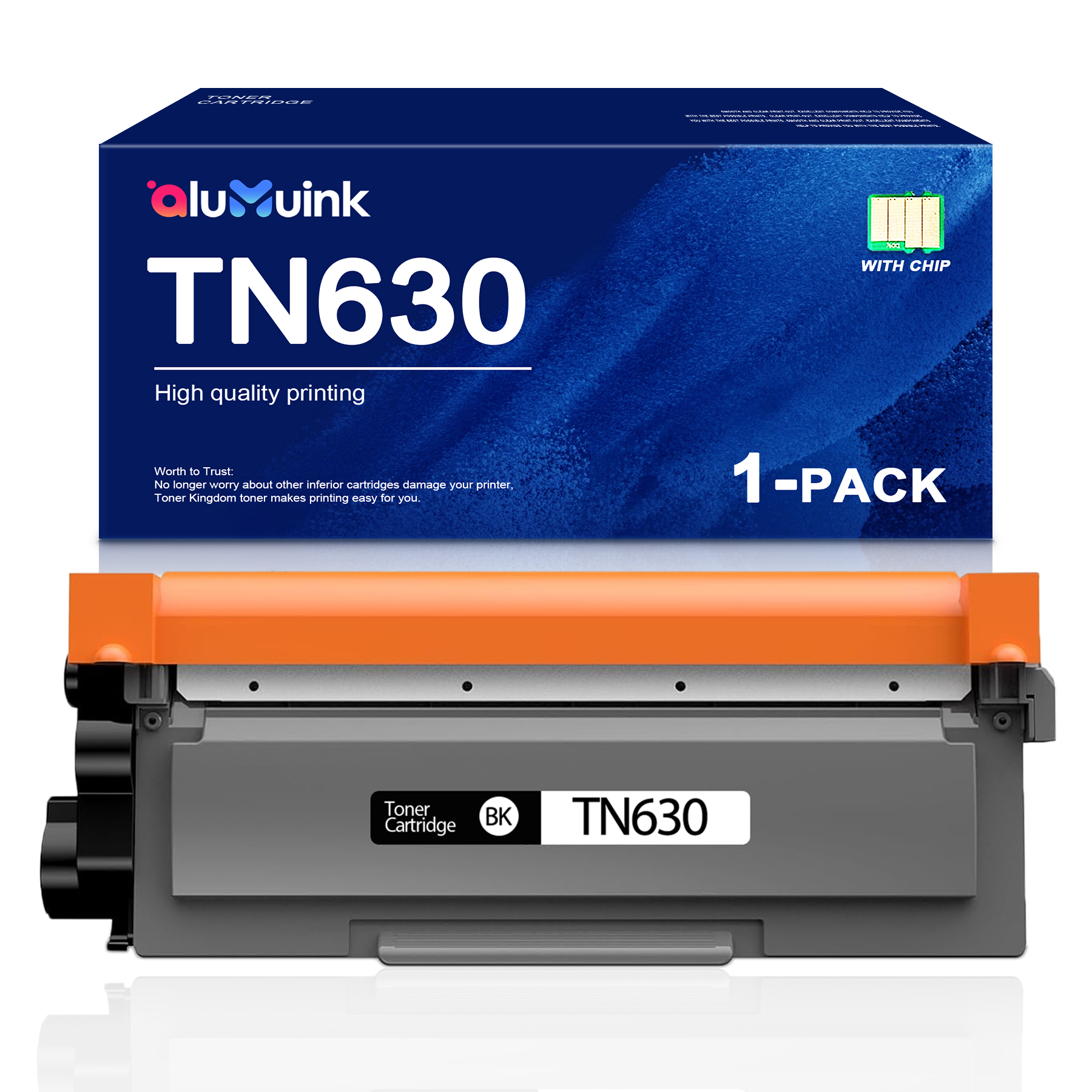 1 Black TN 630 High Yield Toner Cartridge Replacement for Brother MFC