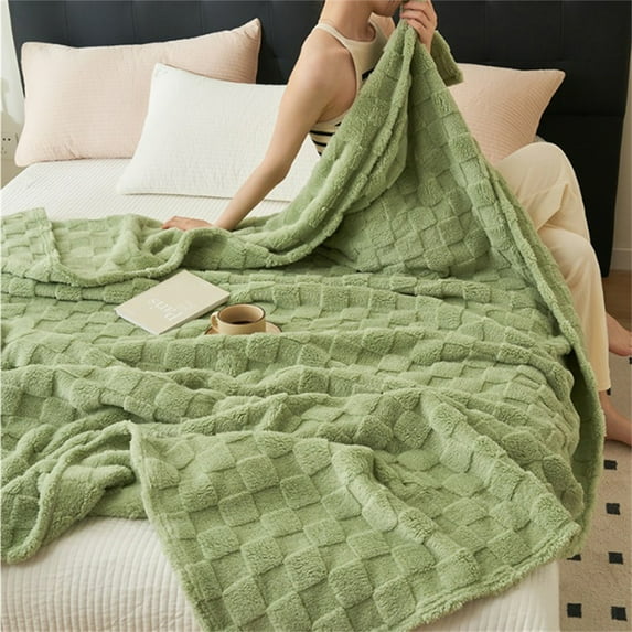 1*Blanket Gold Fleece Blanket for Couch Cozy Blankets for Women Cute Small Blanket for Girls Blanket
