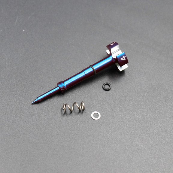 1*Blue Portable Motorcycle ATV Easy Adjust Fuel Mixture Screw For Air Carburetor