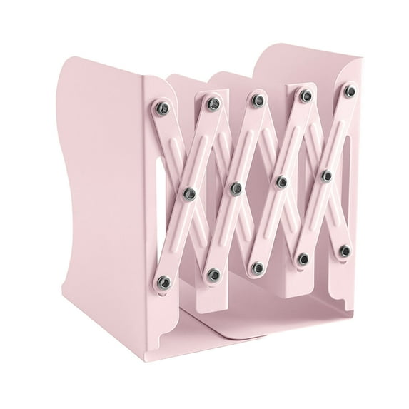 1 Bookshelf - Adjustable Bookends Book Ends for Shelves Metal Bookend for Heavy Books Desk Magazine File Organizer Holder Extends Up to 20In Book Stopper for Home Classroom