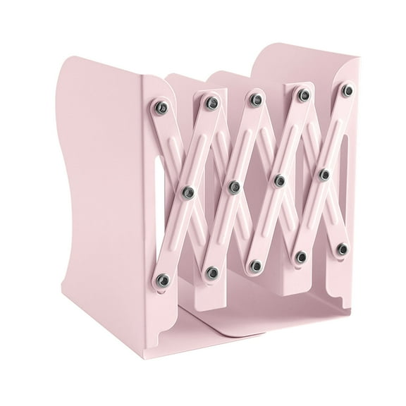 1 Bookshelf - Adjustable Bookends Book Ends for Shelves Metal Bookend for Heavy Books Desk Magazine File Organizer Holder Extends Up to 20In Book Stopper for Home Classroom