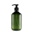 thumbnail image 1 of 1 Bottle,1Pcs Transparent Pet Plastic Bottles With Black Screw Caps, Recyclable 300 Ml,300Ml Round-Shoulder Plastic Empty Bottle 1Pcs Green, 1 of 3