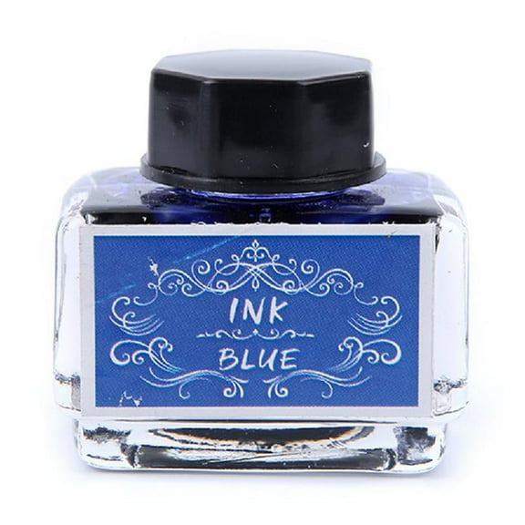 1 Bottle Pure Colorful 15ml Fountain Pen Ink Non-carbon Refilling Ink Stationery