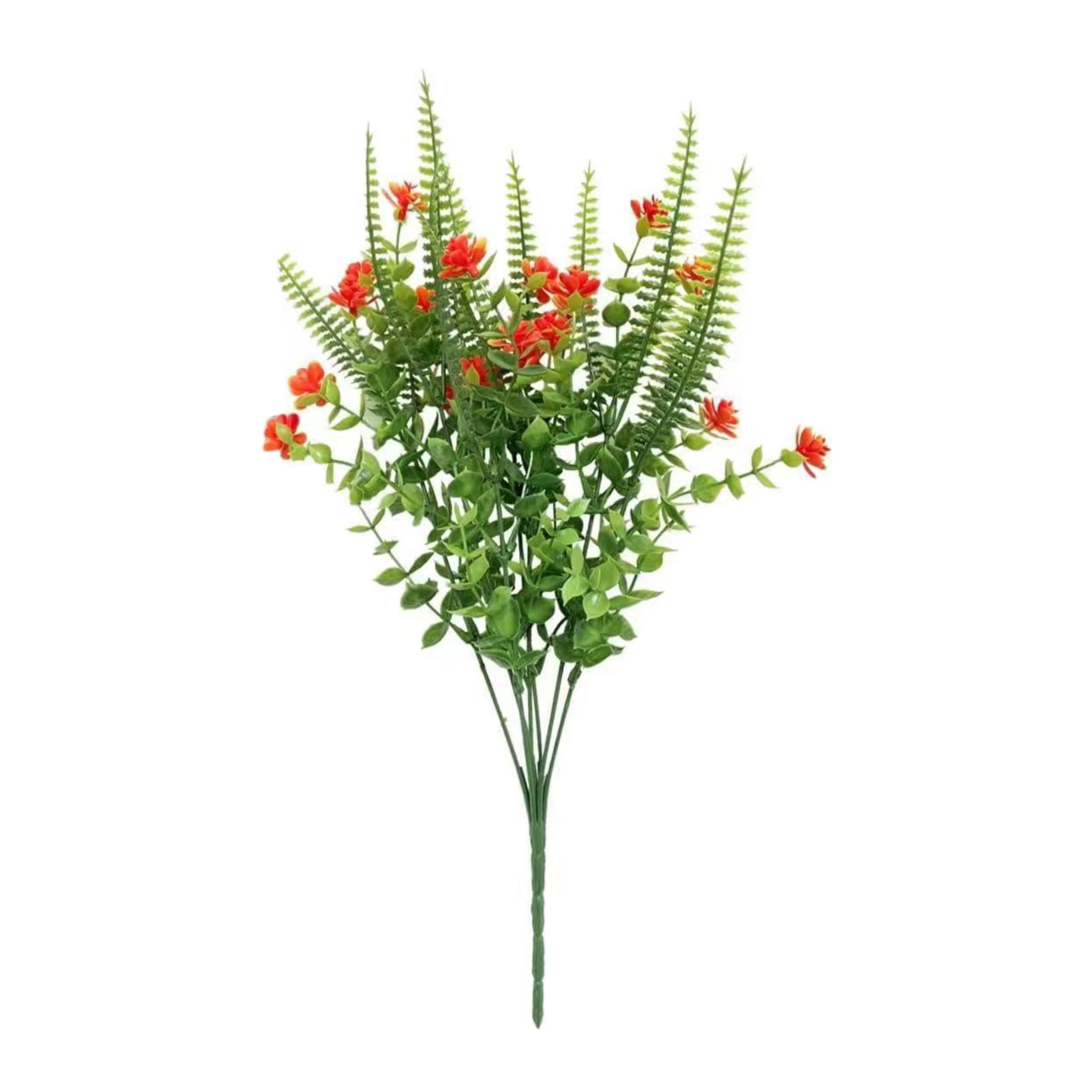 1 Bouquet 7 Head Artificial Flower UV Resistant No Watering Fresh