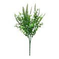 thumbnail image 1 of 1 Bouquet 7 Head Eucalyptus Stem Valentine's Day Real Touch Leaf Artificial Eucalyptus Leaves Faux Fake Greenery Branches Decor for Wedding Bouquet, 1 of 8
