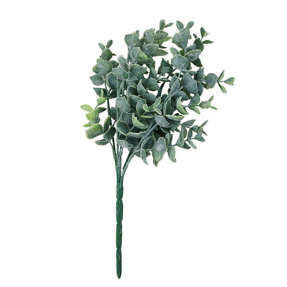 1 Bouquet Artificial Eucalyptus Fake Leaves Plant Wedding Party Home Decoration