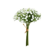 Artificial Flowers - Household Imitation - Artificial 7Pcs Babys Breath Artificial Flowers for Decoration Gypsophila Bouquet for Flower Arrangement Light