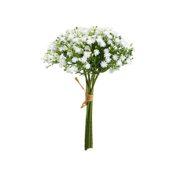 Artificial Flowers - Household Imitation - Artificial 7Pcs Babys Breath Artificial Flowers for Decoration Gypsophila Bouquet for Flower Arrangement Light