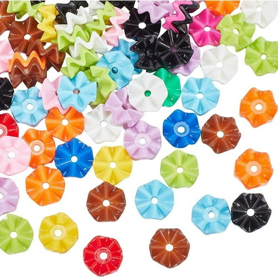 Spaghetti Beads Plastic 25g Opaque Mix Jewellery Spacers Jewelry - Foto 10