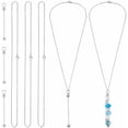 thumbnail image 1 of 1 Box 12Pcs Beadable Necklace Blanks Beadable Necklaces Beadable Bars Beadable Pendant Bar Stainless Steel Chain Necklace for Jewelry Making Kits Women Adults DIY Beading Crafts Supplies$$Art & Craft, 1 of 6