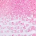 thumbnail image 1 of 1 Box 14OZ Pink Fake Ice Rocks 375 pcs Crystal Cubes Stones Crushed Ice Rocks Cubes Stones Acrylic Gems for Glass Vase Fillers Floral Display Wedding Centerpieces Crafts Home Decoration, 1 of 6