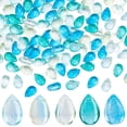 thumbnail image 1 of 1 Box 150Pcs 5 Color Transparent Glass Beads Top Drilled Beads Teardrop Mixed Color 9x6x5mm Hole: 1mm 30Pcs/color, 1 of 8