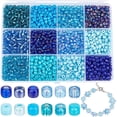 thumbnail interactive-video image 1 of 50g 4mm (6/0) Mixed Color Glass Seed Beads - Opaque, Lustre, Transparent, Silver Lined 1 of 4