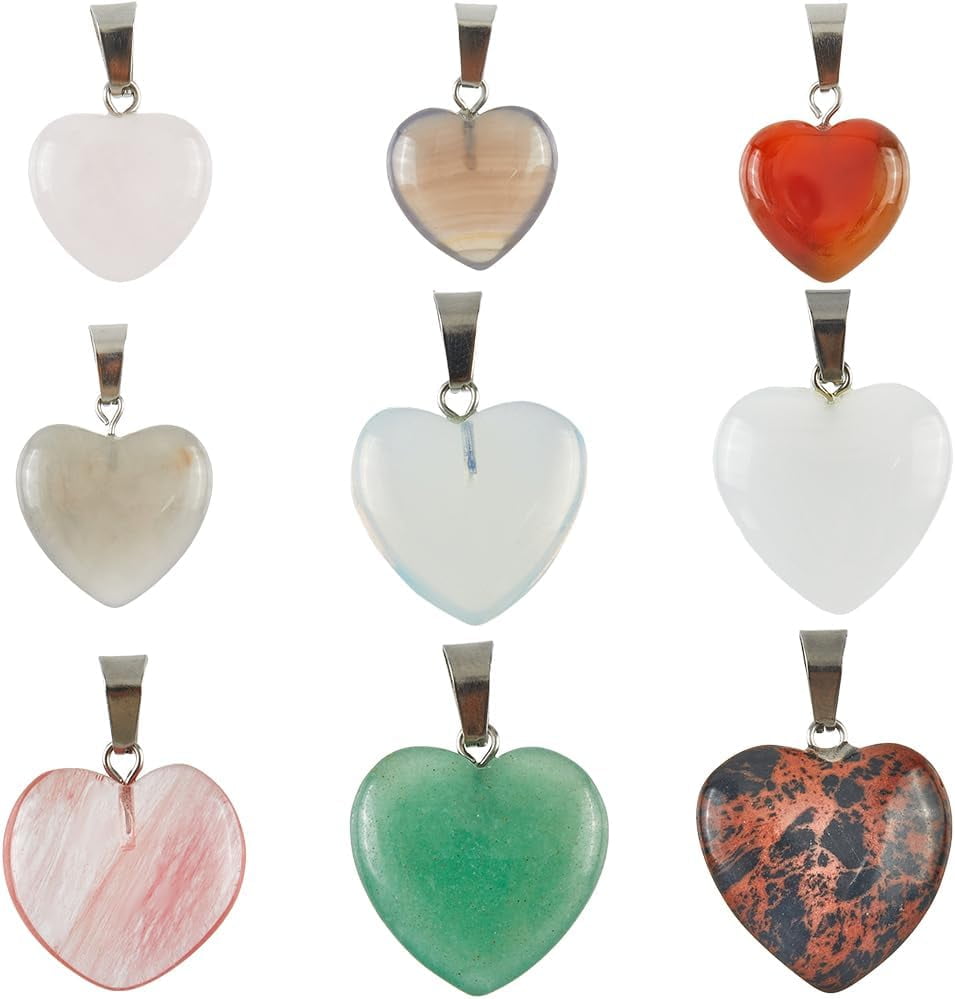 Heart Puzzle & Butterfly Charm - Crystal Engraved Copper Charm For Bracelets & Necklaces, Gift For Her