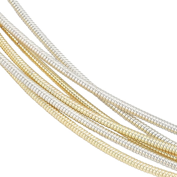1 Box 1mm French Bullion Wire Light Gold and Silver Hard Round Copper French Metalic Wire Sewing DIY Accessories for Jewelry Making Embroidery Metalic Purl Wire