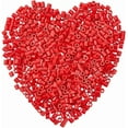 thumbnail image 1 of 1 Box 2000 Pieces Red Melting Beads Crafts 5mm Beads Bulk Storage Refills Plastic Iron Melty with 3mm Hole Compatible Hama Replenish Accessories for Crafting DIY Adults Holiday Decor, 1 of 7