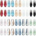 thumbnail image 1 of 1 Box 200Pcs 10 Colors Water Drop Bead Glass Teardrop Beads Bulk Electroplate Faceted Tear Drop Waterdrops Shaped Loose Spacer Bead for Jewelry Making Bracelet Necklace DIY Crafts Supplies, 1 of 5