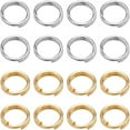 thumbnail image 1 of 1 Box 200Pcs Double Loop Split Rings 304 Stainless Steel Jump Ring Silver Golden Metal Round Loops Opener Small Connectors Key Ring, 1 of 6
