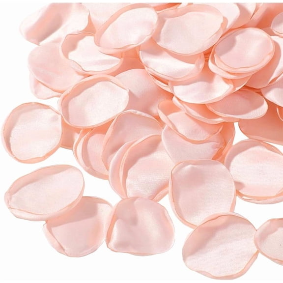 1 Box 200Pcs Red Flower Petals Artificial Rose Petals Bulk Satin Realistic Simulation Romantic Flower Decorations
