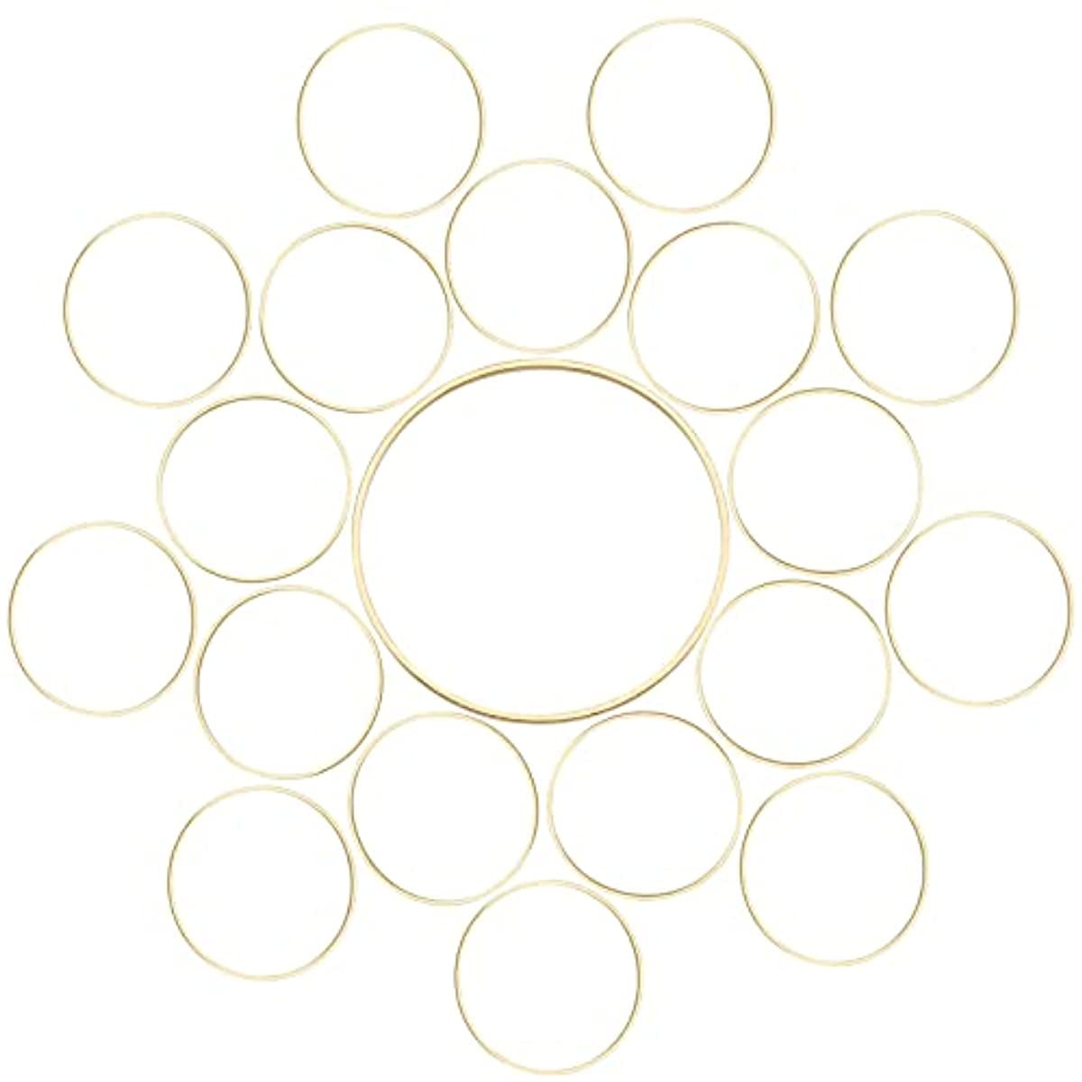 200pcs Silver Alloy Earring Hoops For DIY - 12/15/20/25mm Round Open Bezels For Jewelry Making