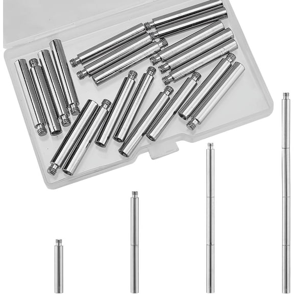 1 Box 20Pcs 34 x 5mm Photo Album Scrapbook Extension Posts Screws Brass Photo Album Binding Screw Replacements for Binding Extending Scrapbook Photo Album Refill Pages Craft DIY DIY