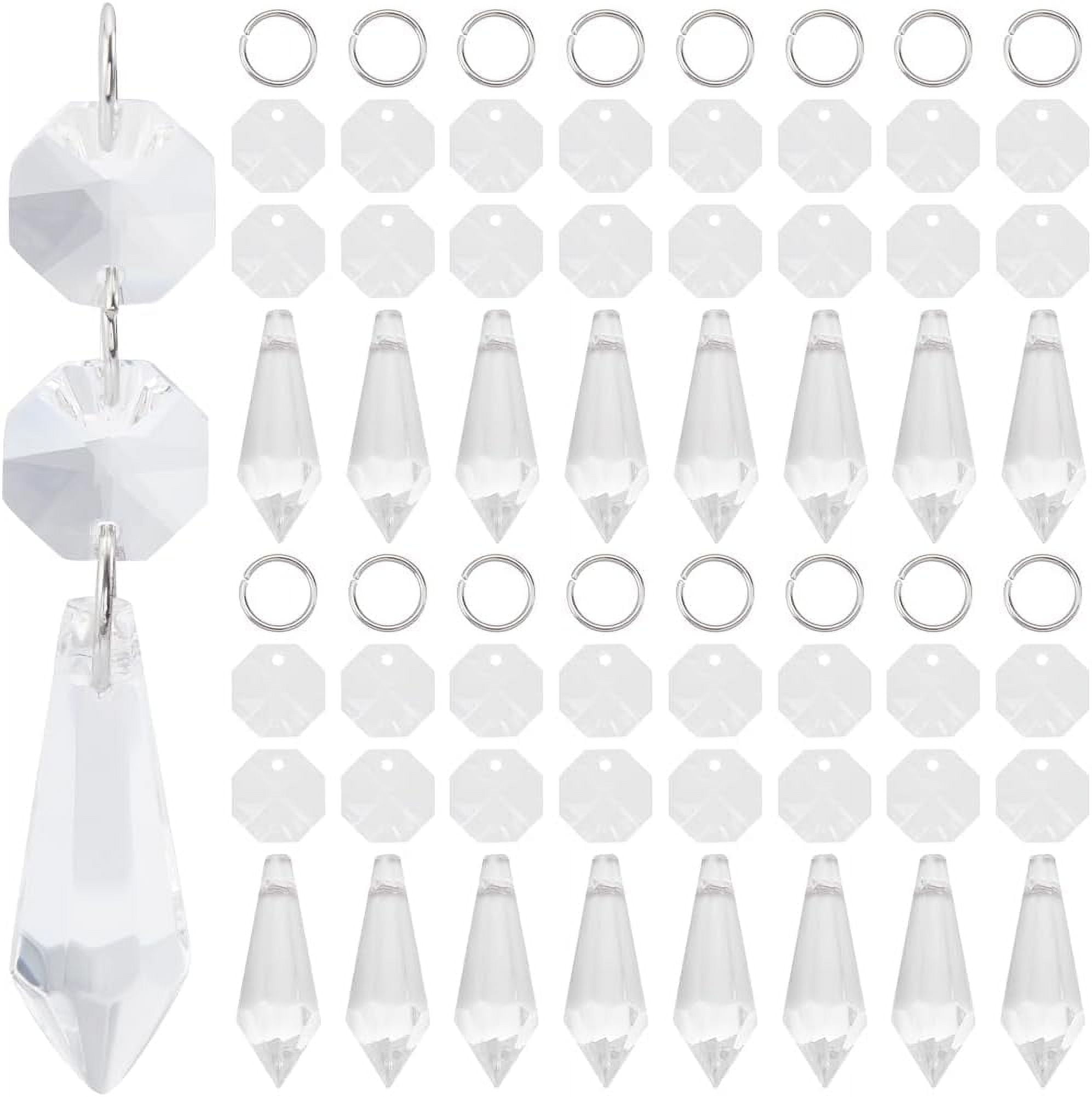 1 Box 20pcs 38mm Chandelier Replacement Crystals Lamp Crystal ...