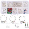 thumbnail image 1 of 1 Box 236pcs DIY Jewelry Making Kit Ball Closure Adjustable Wire Blank Bracelet Expandable Bangle, 1 of 7