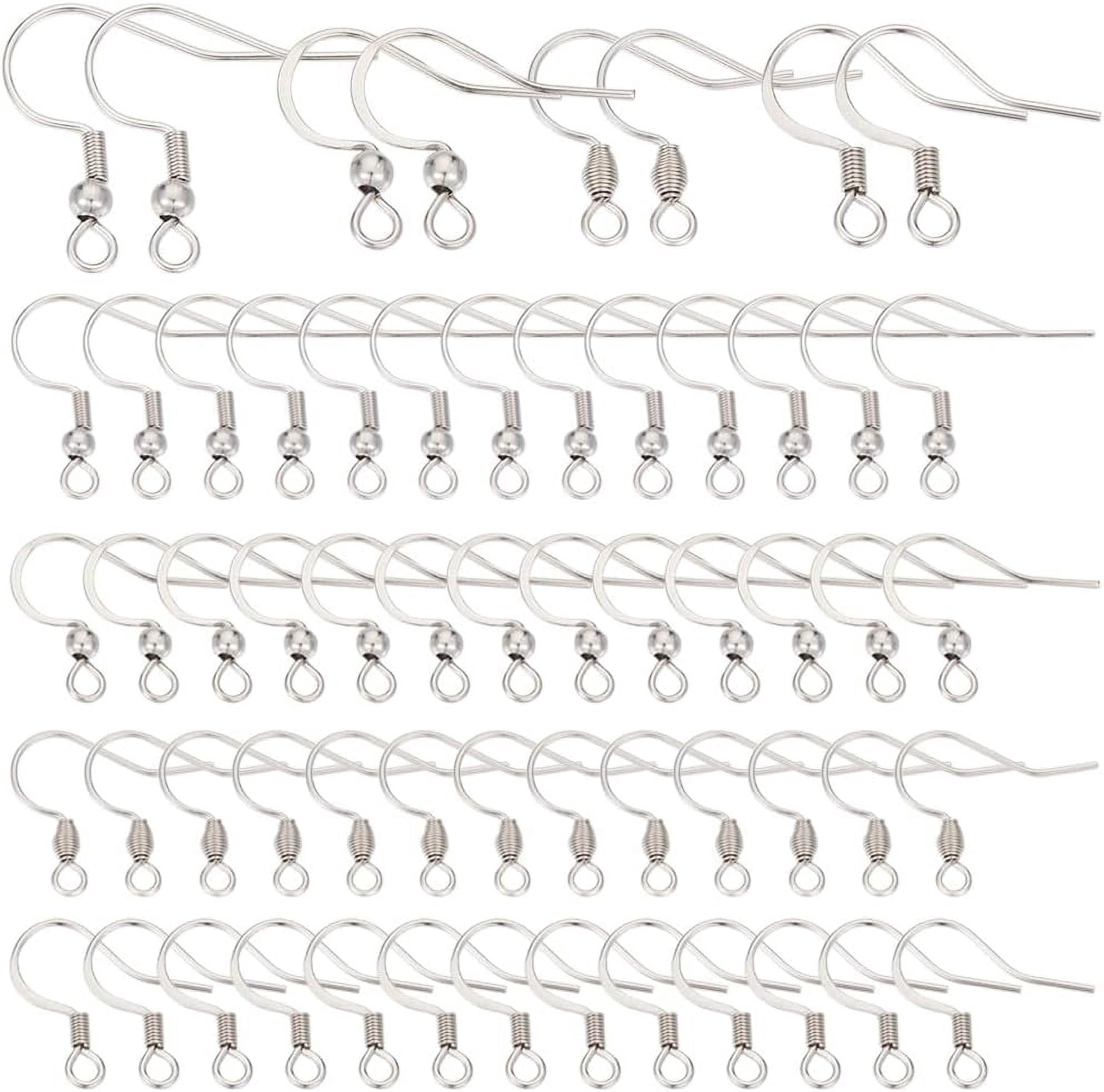 10 Antiqued Copper Teardrop Fishhook Hook Earwire Earring Findings With