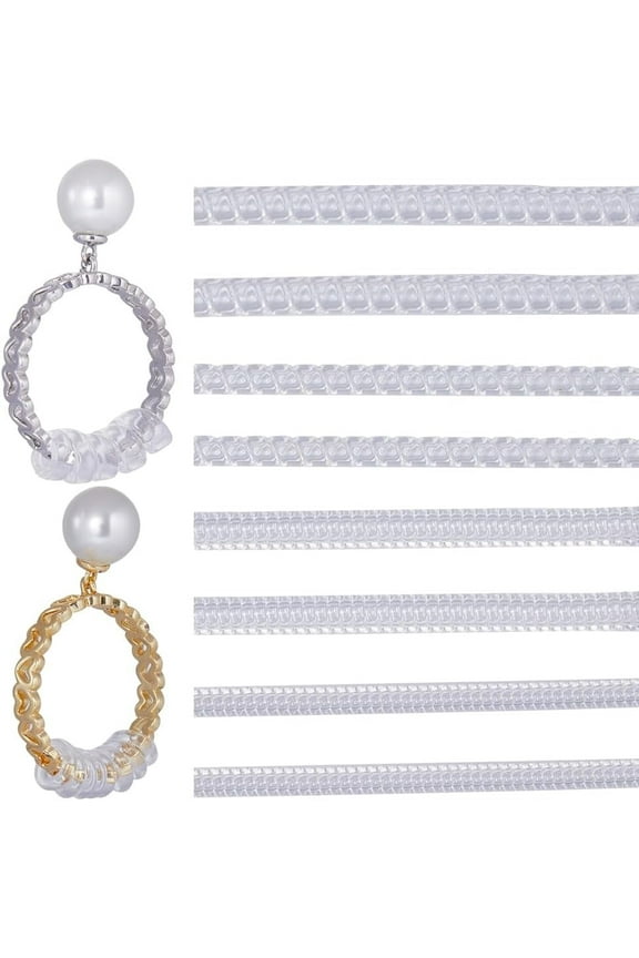 1 Box 24Pcs Ring Sizers Ring Size Adjuster Ring Spacers Loose Rings Tightener Set Plastic Ring Adjusters Invisible Ring Sizer Adjuster Ring Spacer Ring Guards for Women Men Wedding Supplies