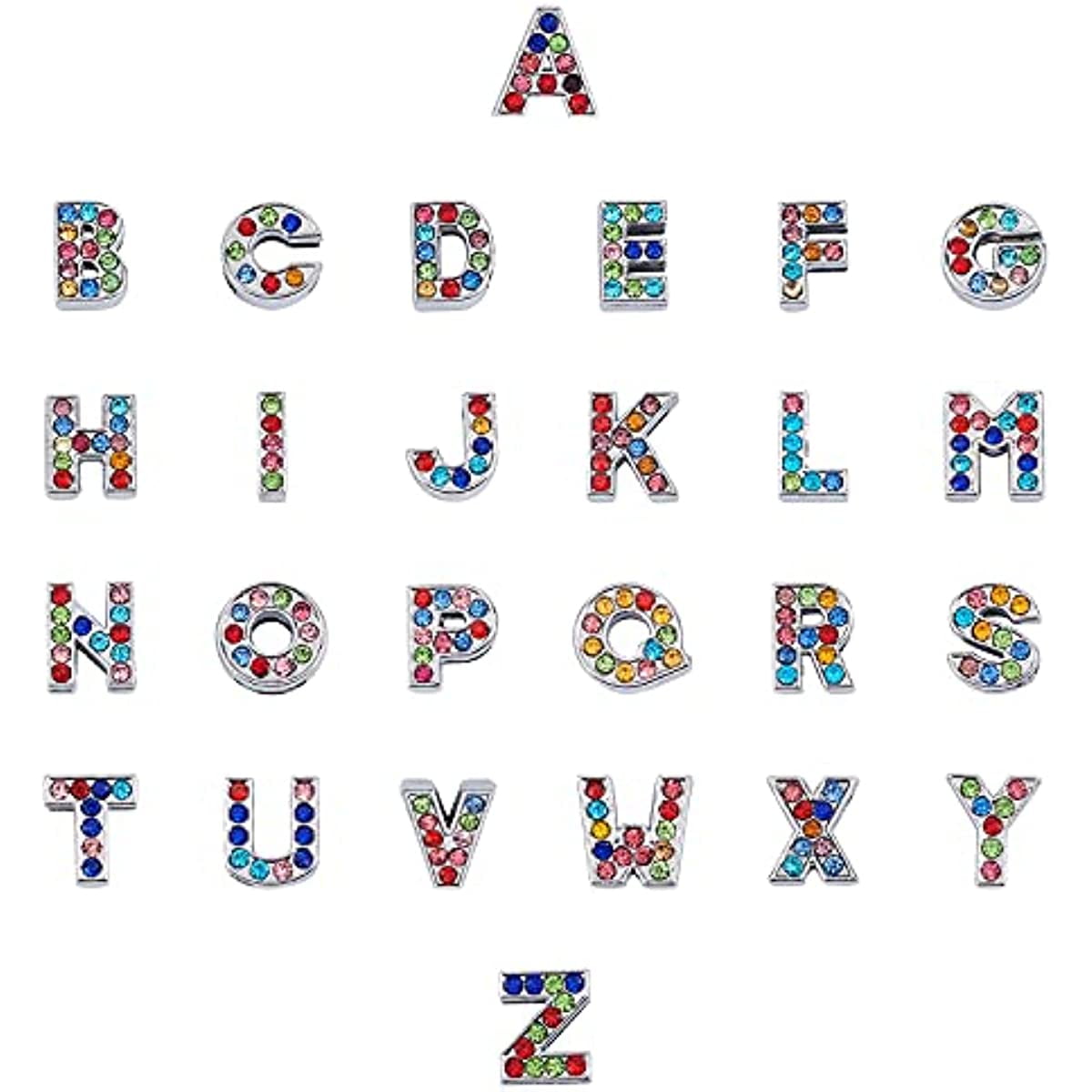 Alphabet slide charms deals