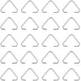 thumbnail image 1 of 1 Box 300Pcs Triangle Open Jump Ring 304 Stainless Steel Open Jump Rings Jumping Rings Bulk Triangle Open Rings for Jewelry Making Accessories, 1 of 9