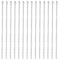 thumbnail image 1 of 1 Box 30Pcs 24 Inch Silver Ball Chain Necklace Bulk Ball Bead Necklace Chains Metal Adjustable Ball Beads Chain with Connector Clasp DIY, 1 of 6