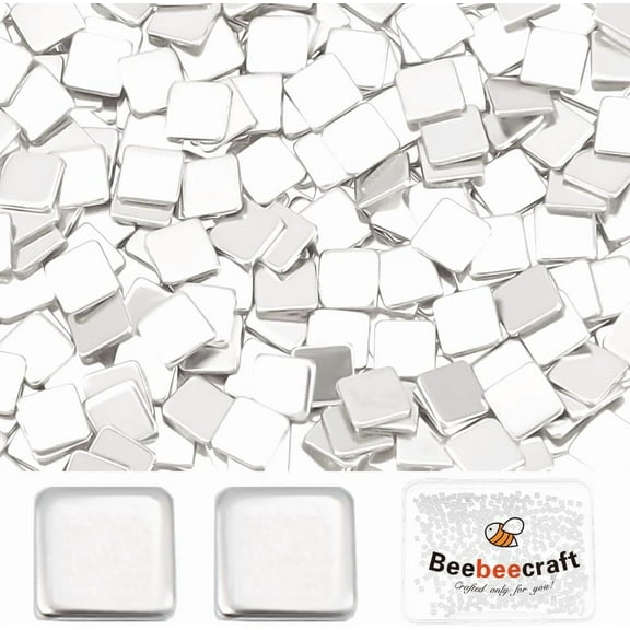 1 Box 500Pcs Solder Chips Silver 2x2mm Easy Welding Soldering Precut Chips Tiny Square Low Temp for Jewelry Making Repair Silver DIY