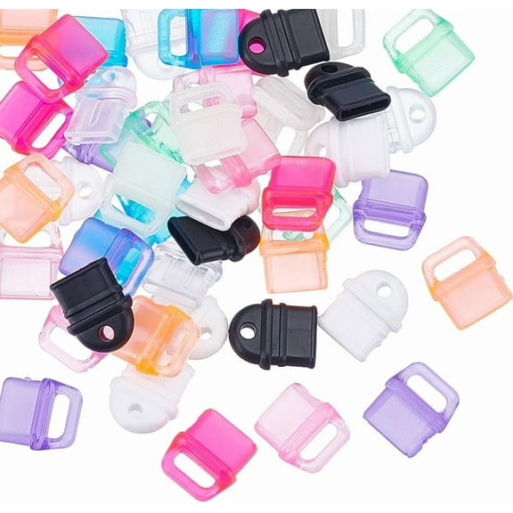 1 Box 50Pcs Anti Dust Plug Cell Phone Dust Plug Cover Anti Dust Caps Colorful Charging Port Protector Charging Port Covers PVC Type C Dust Plugs for Phones Earphones Laptops Accessories