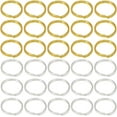 1 Box 600Pcs 10mm Split Rings Bulk Split Jump Ring with Double Loops