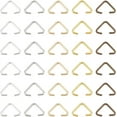 thumbnail image 1 of 1 Box 600Pcs Triangle Jump Rings Pinch Clip Bails Open Jump Rings Bulk Triangle Open Ring Pinch Bails Connector Rings for Jewelry Making Accessories DIY Earrings Bracelet Necklace Supplies DIY, 1 of 9