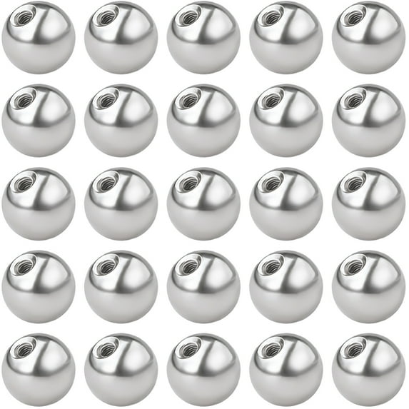 60Pcs Stainless Steel Ear Nuts Round Stainless Steel Color 4x4mm Hole: 0.8mm