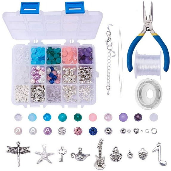 Luxury Jewelry Making Kits, Mixed Color, 650 Piece