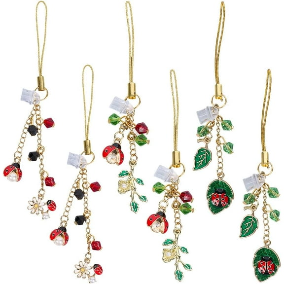 1 Box 6Pcs 3 Styles Cute Dust Plugs Type C Dust Plug Charm Bulk Alloy Protector Cellphone Charging Port Caps Chains Phone Charms for Jewelry Making Diy Accessory Crafts Handmade Supply Women colorful