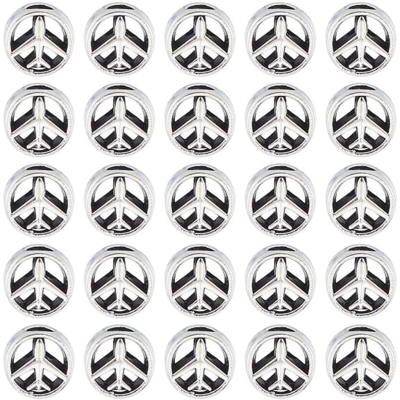 1 Box 80Pcs Air Plane Bead Airline beads 4mm Big Hole Silver Alloy Aircrafts Vintage Aircraft Loose Spacer Airplane Beads Craft Supply