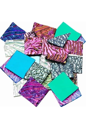 1 Box About 84g Dichroic Glass Scrap Fusible Glass Pieces with Iridescent Color Rainbow Fusing Microwave Kiln Art Pieces Compatible Material for Jewelry Making Supplies DIY Pendant Crafting