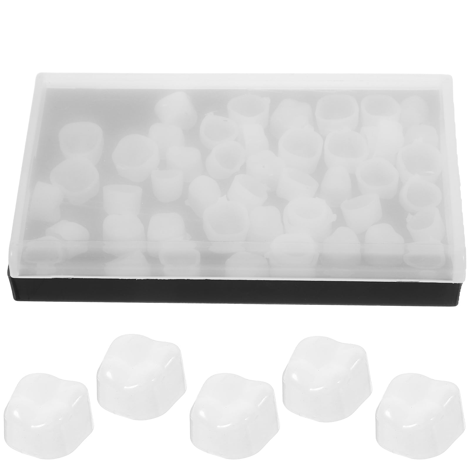 1 Box Adult Teeth Veneers Dental Tooth Veneers Temporary Teeth Plastic Veneers for Posterior