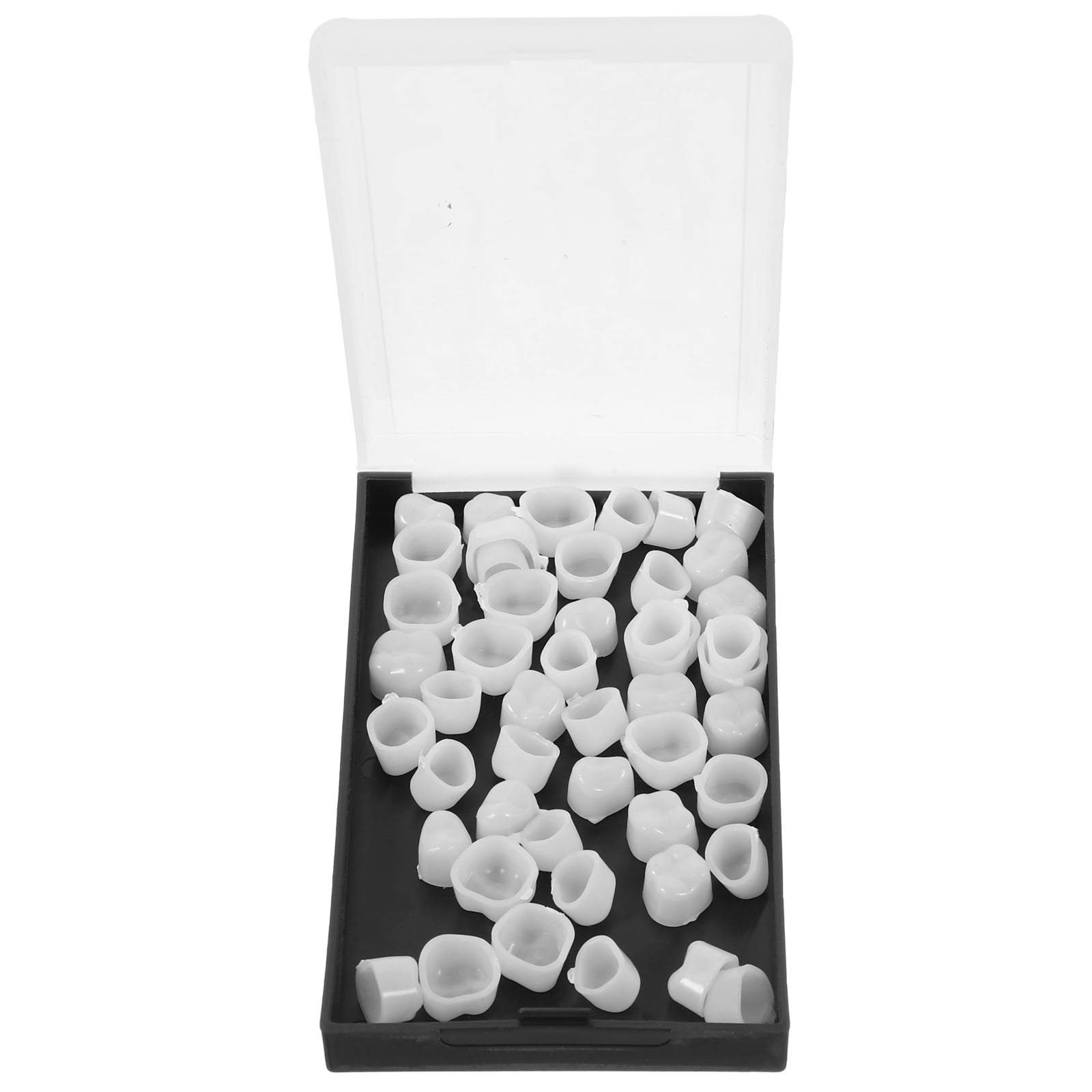 1 Box Adult Teeth Veneers Dental Tooth Veneers Temporary Teeth Plastic Veneers for Posterior