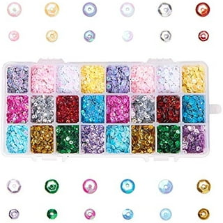 45 Gram Sequins for Crafts Mixed Sequins and Spangles Craft Multi Color  Sequin Art Sequins DIY Sequin Supplies for Jewelry Making Handmade Clothes  Parties, Assorted Shapes, Color and Sizes