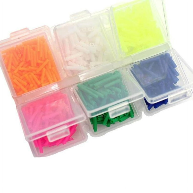 1 Box Color Silicone Tube Set Float Pole Fishing Rubbers NEW Float